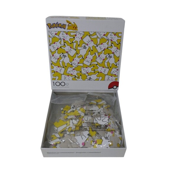 Buffalo Games Japanese Pikachu Pokemon 100 Piece Jigsaw Puzzle - Picture 3 of 6